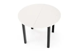 RINGO stół kolor blat kaszmir, nogi - czarny (102-142x102x76 cm) (2p=1szt)1 sztuka