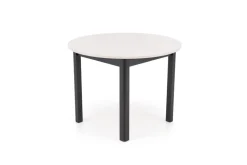 RINGO stół kolor blat kaszmir, nogi - czarny (102-142x102x76 cm) (2p=1szt)1 sztuka