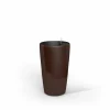 Ronda elegancka donica w kolorze mocha z wkładem nawadniającym 33x33x57