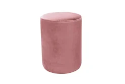 Różowa pufa okrągła welurowa Hauss Roller Magic Velvet 2263