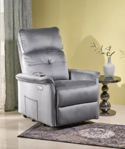 SEMIR 2 fotel wypoczynkowy popielaty (2p=1szt)1 sztuka