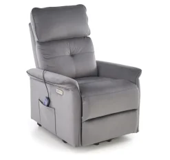 SEMIR 2 fotel wypoczynkowy popielaty (2p=1szt)1 sztuka