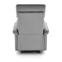 SEMIR fotel z funkcja elektrycznego rozkładania / gniazdo USB, popielaty (2p=1szt)1 sztuka