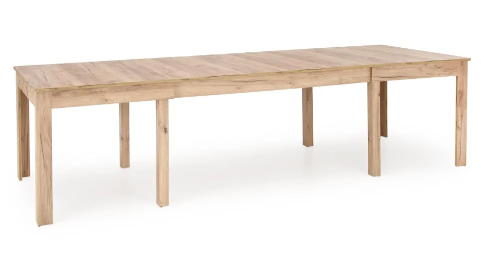 SEWERYN 160/300 cm stół kolor dąb craft (160-300x90x76 cm) (3p=1szt)1 sztuka