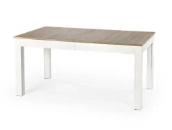 SEWERYN 160/300 cm stół kolor dąb sonoma / biały (160-300x90x76 cm) (3p=1szt)1 sztuka