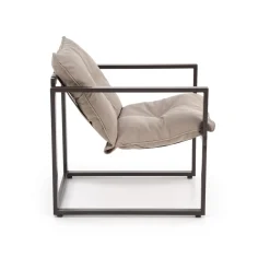 SHARK zestaw ogrodowy ( sofa + fotel 2x + ława ), ciemny brąz / cappuccino (1p=1szt)1 sztuka