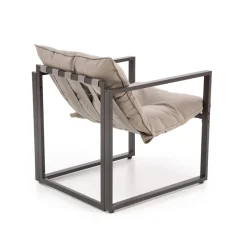 SHARK zestaw ogrodowy ( sofa + fotel 2x + ława ), ciemny brąz / cappuccino (1p=1szt)1 sztuka
