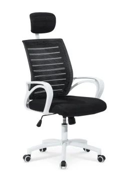 SOCKET fotel pracowniczy biało-czarny1 sztuka
