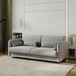 SOFA BEŻOWA do półkotapczanu BED CONCEPT Lenart TKANINA ART 82610