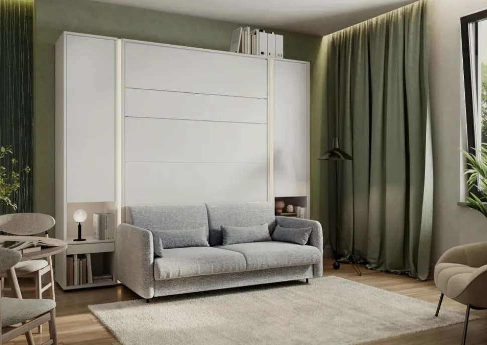 SOFA BEŻOWA do półkotapczanu BED CONCEPT Lenart TKANINA ART 82610