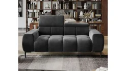 Sofa do salonu z regulowanymi zagłówkami Wersal Plaza 2/2E