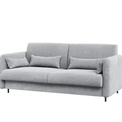 SOFA GRAFITOWA do półkotapczanu BED CONCEPT Lenart TKANINA ART 82630