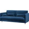 SOFA GRANATOWA do półkotapczanu BED CONCEPT Lenart TKANINA SOLO 263