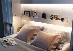 SOFA GRANATOWA do półkotapczanu BED CONCEPT Lenart TKANINA SOLO 263