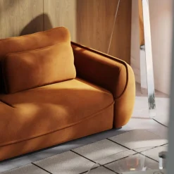 Sofa rozkładana z pojemnikiem na posciel Umea