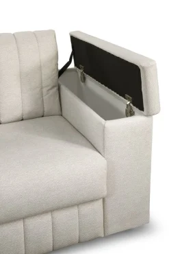 Sofa rozkładana ze stelażem włoskim i materacem Grace