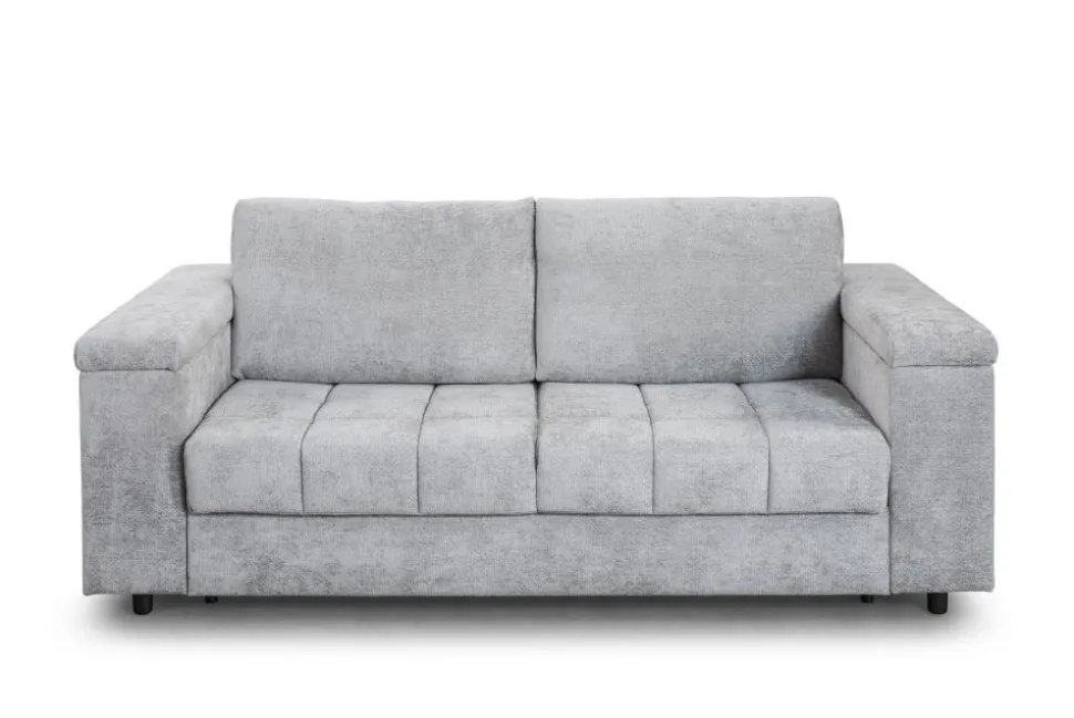 Sofa rozkładana ze stelażem włoskim i materacem Angel