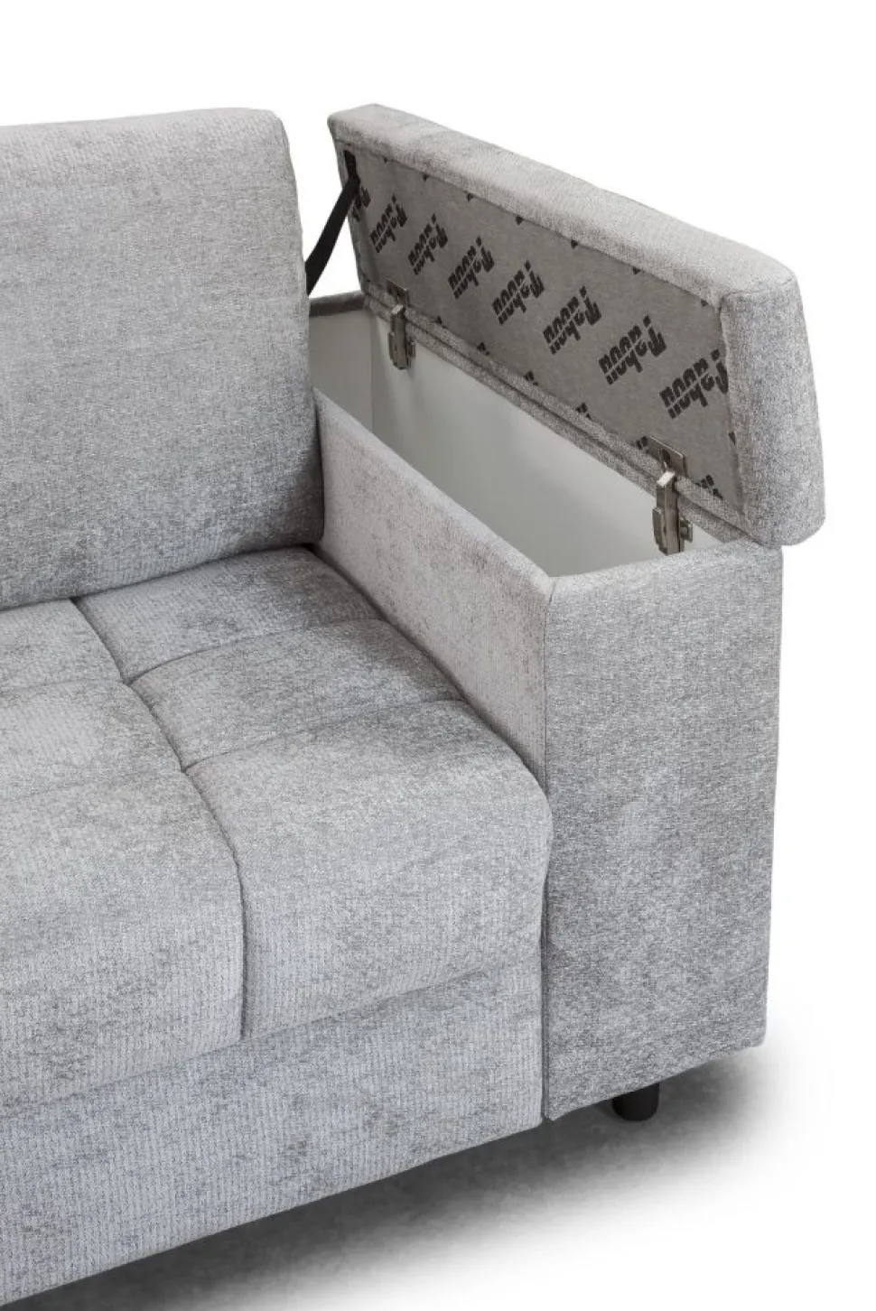 Sofa rozkładana ze stelażem włoskim i materacem Angel