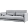 SOFA SZARA do półkotapczanu BED CONCEPT Lenart TKANINA ART 82626