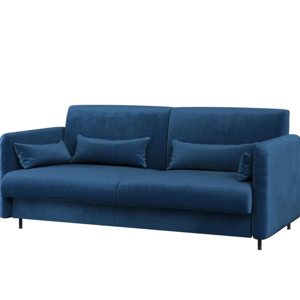 SOFA SZARA do półkotapczanu BED CONCEPT Lenart TKANINA ART 82626