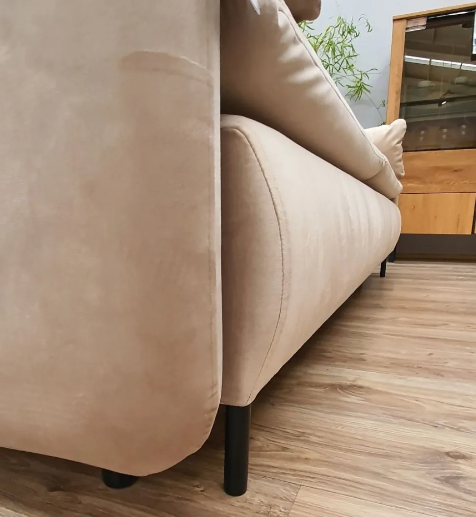 Sofa z funkcją spania beżowa Hauss Luna