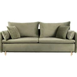 Sofa z funkcją spania Hauss Luna Deluxe zielona