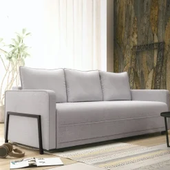 Sofa z funkcją spania i pojemnikiem Libro INDIA