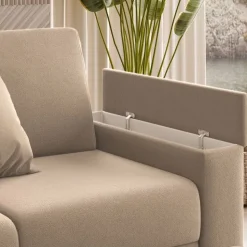 Sofa z funkcją spania 120x204 cm Hauss Lora 2FP
