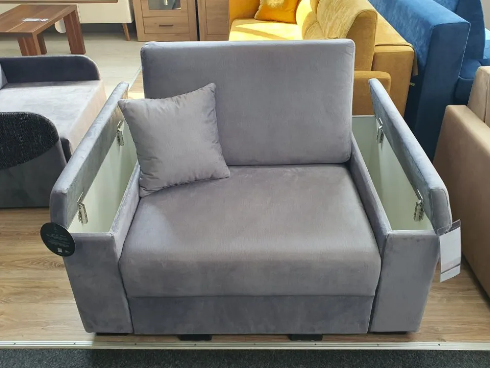Sofa z funkcja spania młodzieżowa Lora 1FP