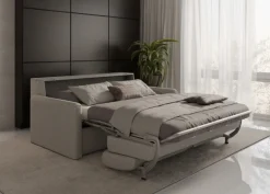 Sofa z materacem na stelażu włoskim z pojemnikiem na pościel Hauss Veloria