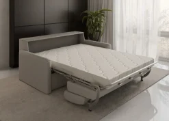 Sofa z materacem na stelażu włoskim z pojemnikiem na pościel Hauss Veloria