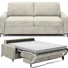 Sofa ze stelażem włoskim i materacem 160x200 beżowa Tino Poso 100