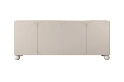 SONATIA II KOMODA 200 4D4SZ - cashmere / nogi kule