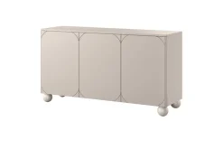 SONATIA II KOMODA 150 3D4SZ - cashmere / nogi kule