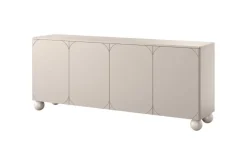 SONATIA II KOMODA 200 4D2SZ - cashmere / nogi kule