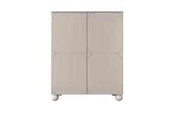 SONATIA II KREDENS 120 2D2SZ - cashmere / nogi kule