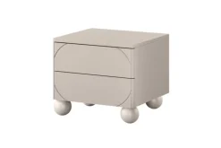 SONATIA II SZAFKA NOCNA 45 2SZ - cashmere / nogi kule