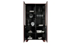 SONATIA II WITRYNA 100 4D - burgund / nogi kule