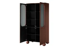 SONATIA II WITRYNA 100 4D - burgund / nogi kule