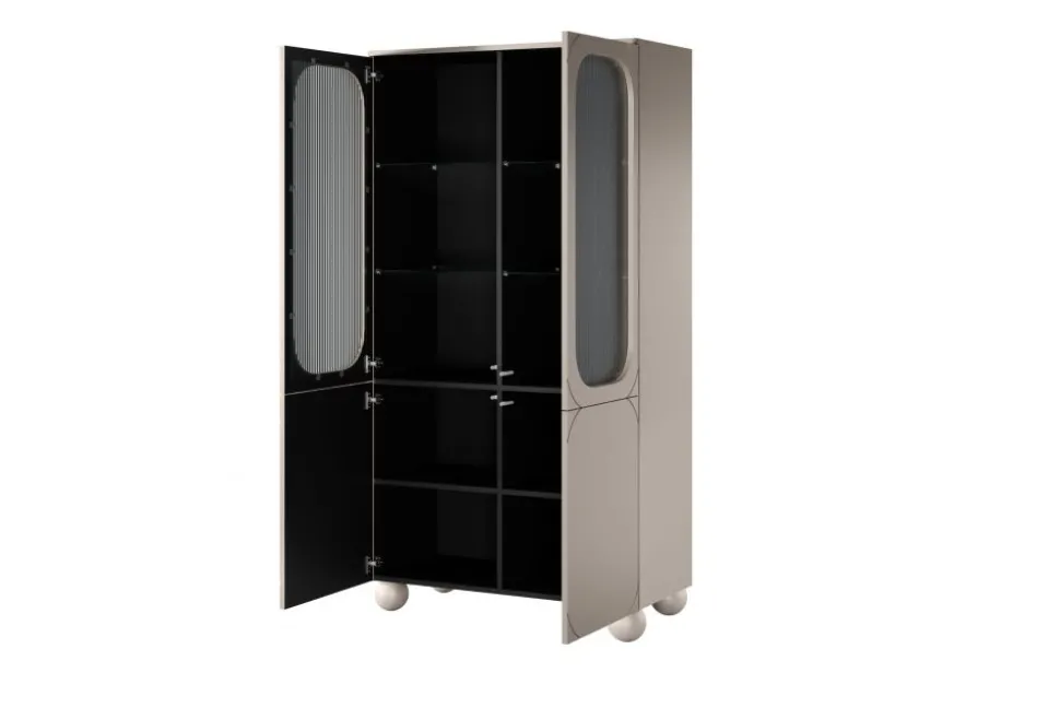 SONATIA II WITRYNA 100 4D - cashmere / nogi kule