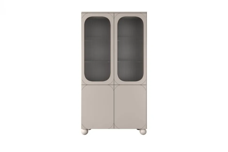 SONATIA II WITRYNA 100 4D - cashmere / nogi kule