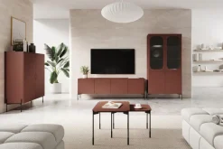 SONATIA KREDENS 120 2D2SZ - burgund