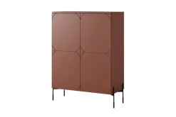 SONATIA KREDENS 120 2D2SZ - burgund