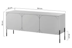 SONATIA RTV 150 3D1SZ - burgund