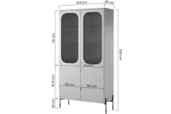 SONATIA WITRYNA 100 4D - burgund