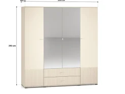 Sophie 23 cashmere - szafa 4D2S Sophie 23