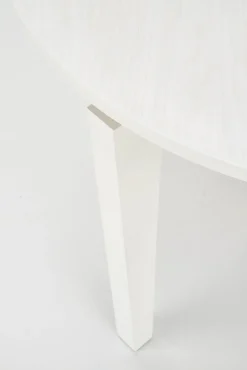 SORBUS stół rozkładany, blat - biały, nogi - białe (2p=1szt)1 sztuka