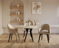 Stół okrągły rozkładany 102-200 cm Hauss ST54M