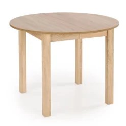 Stół okrągły rozkładany 102-142 cm Hauss ST44M dąb sonoma