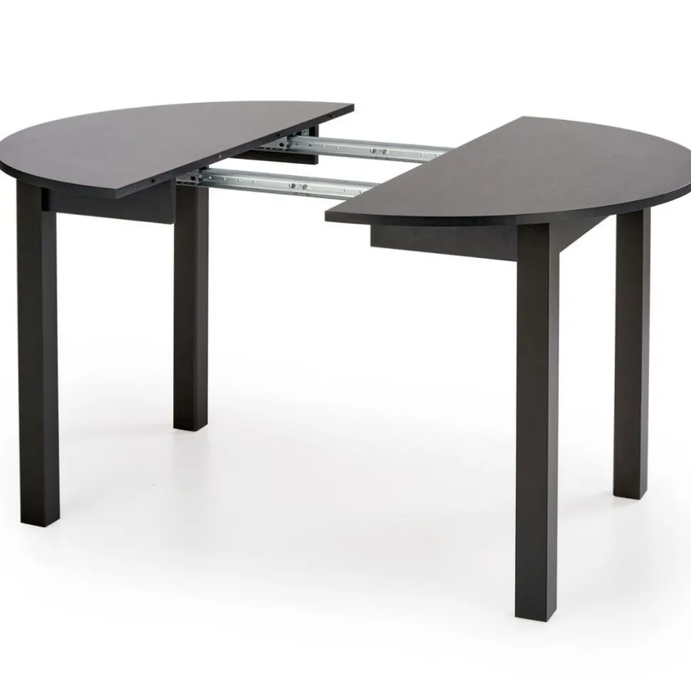 Stół okrągły rozkładany 102-142 cm Hauss ST44M czarny